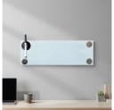 Melko Glasmagnettafel Weiß Sicherheitsglas Whiteboard Pinnwand Bild 2