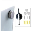 Melko Glasmagnettafel Weiß Sicherheitsglas Whiteboard Pinnwand Bild 3