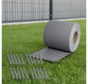 Melko PVC Sichtschutzstreifen 35/65m Grau Grün Anthrazit Zaunblende Bild 2