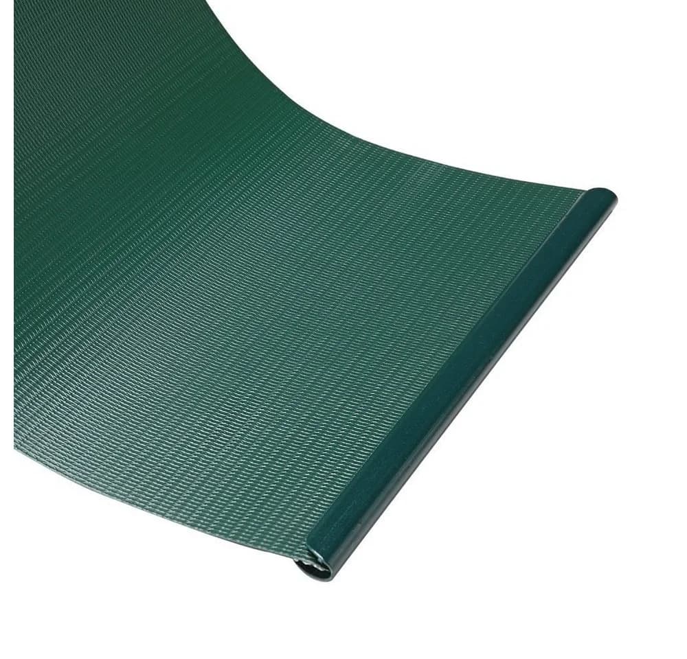 Melko PVC Sichtschutzstreifen für Doppelstabmattenzaun Grün/Grau - Bild 4