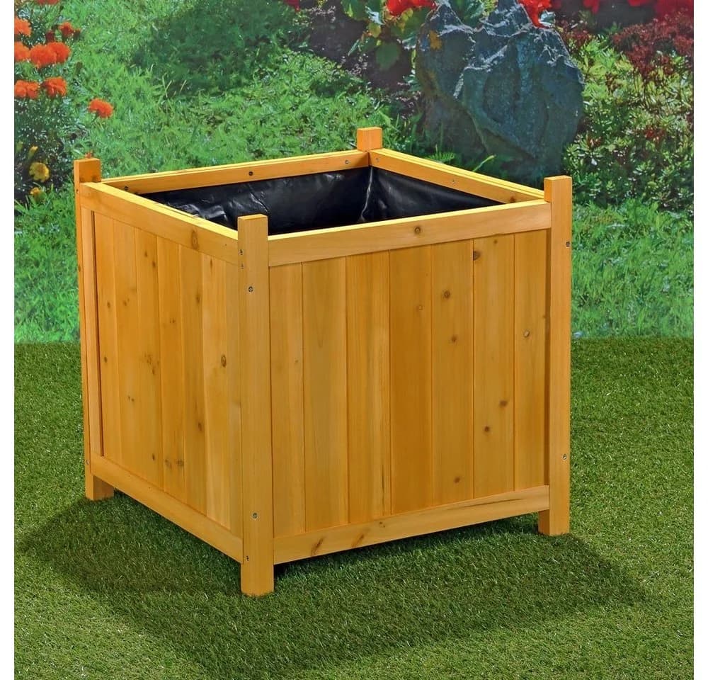 Melko Pflanzkübel Holz 50x50cm