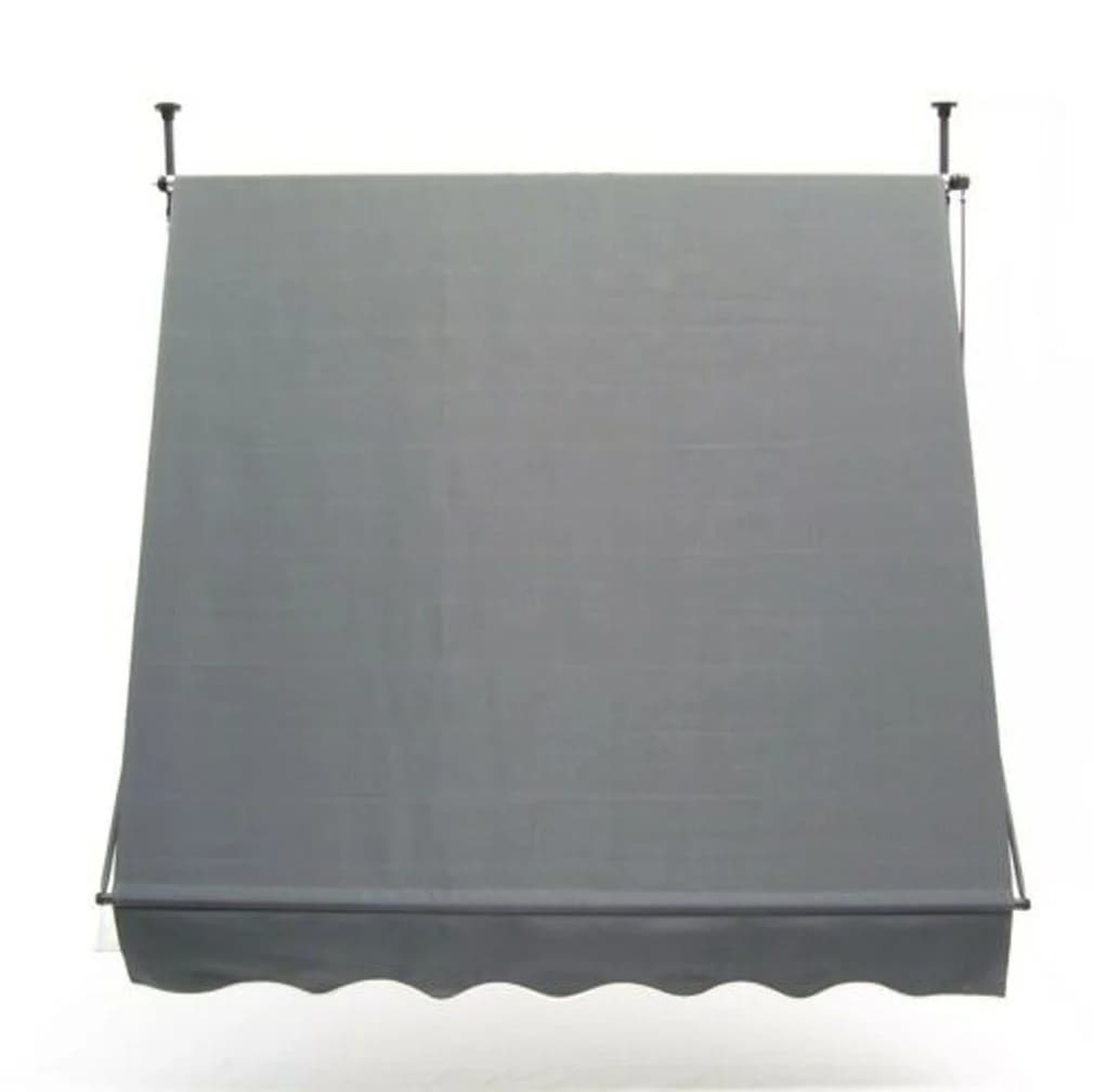 Apex Klemmmarkise 150cm Anthrazit mit Handkurbel - Bild 4