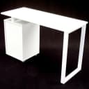 Apex Schreibtisch 120x50 Weiß mit Schubladen Bild 5