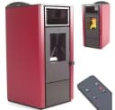 Apex Pelletofen 9,5kW Pelletkamin Pelletheizung Kaminofen A+ 56303 Bild 2