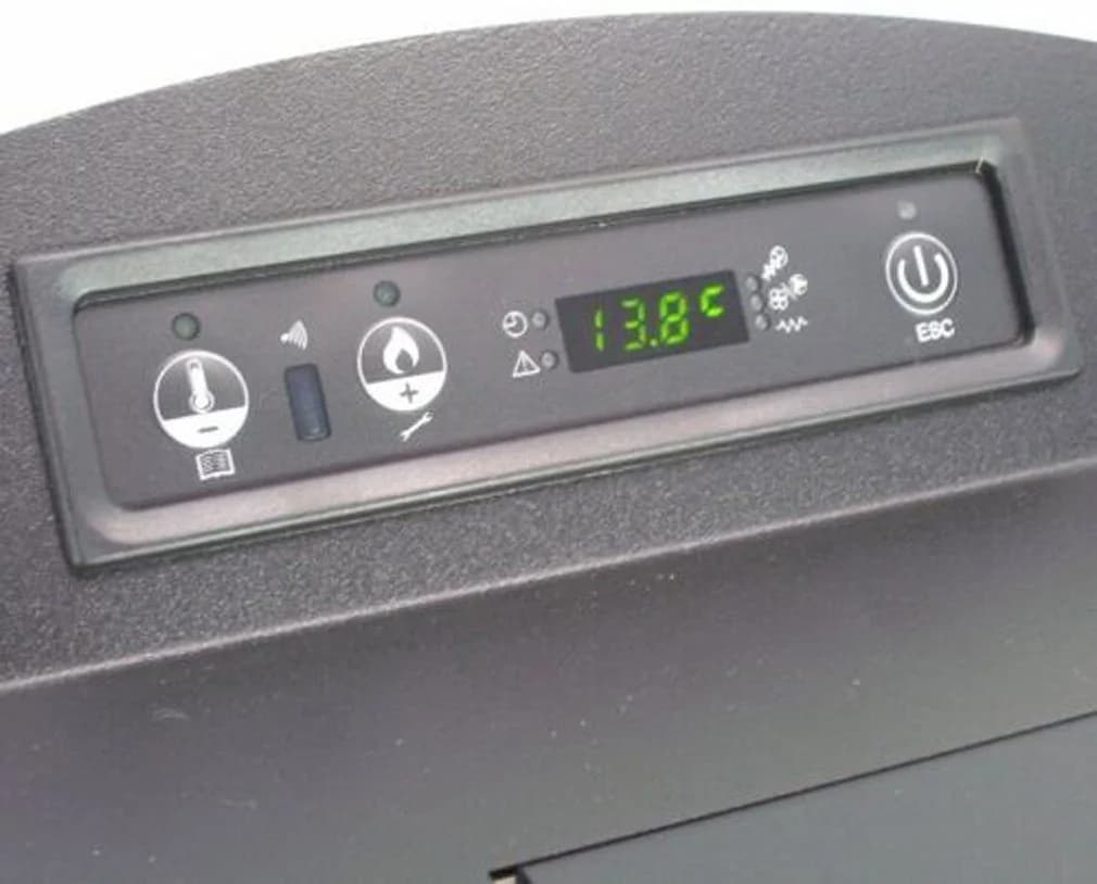 Apex Pelletofen 9,5 kW Schwarz mit Fernbedienung und ECO-Modus - Bild 4