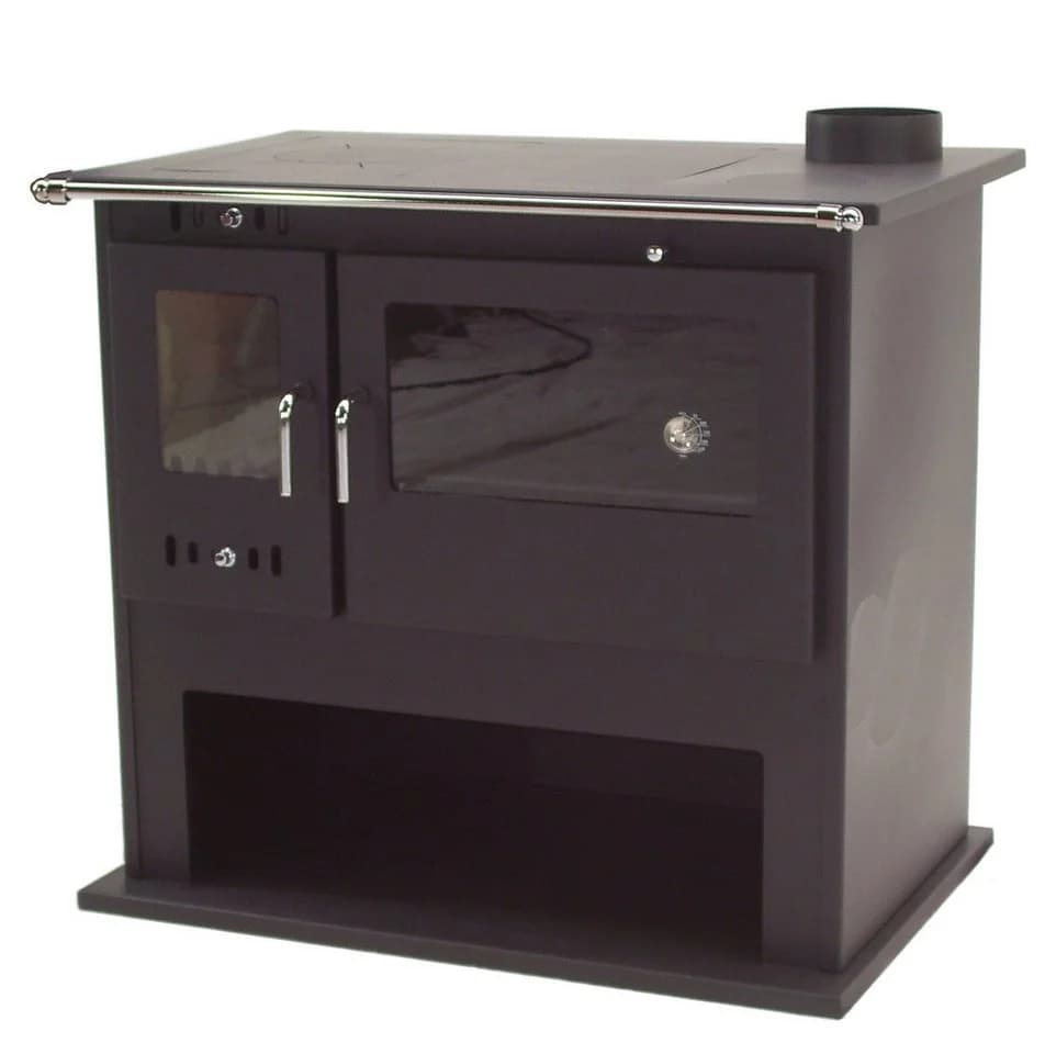 Apex Kaminofen Holzherd 10.5kW Küchenofen mit Herdplatte und Backfach - Bild 3