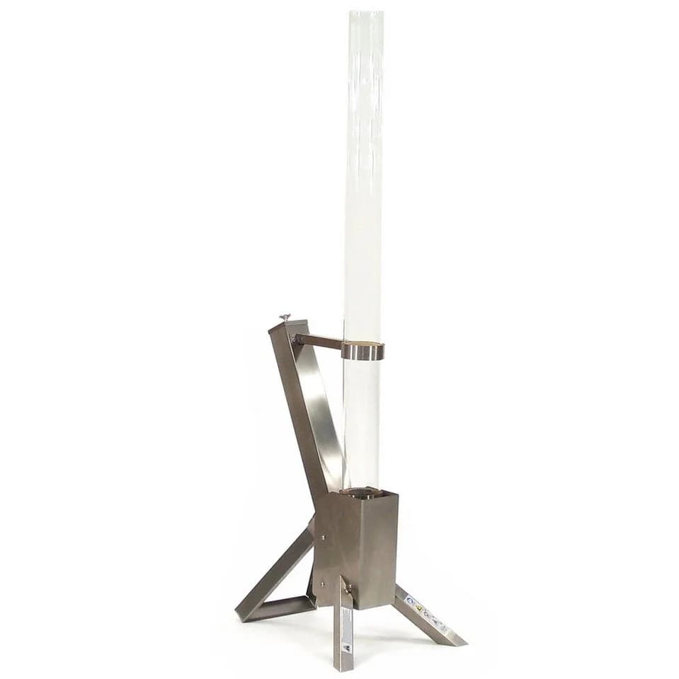 Apex Heizstrahler Pellet Feuersäule Edelstahl - Bild 4