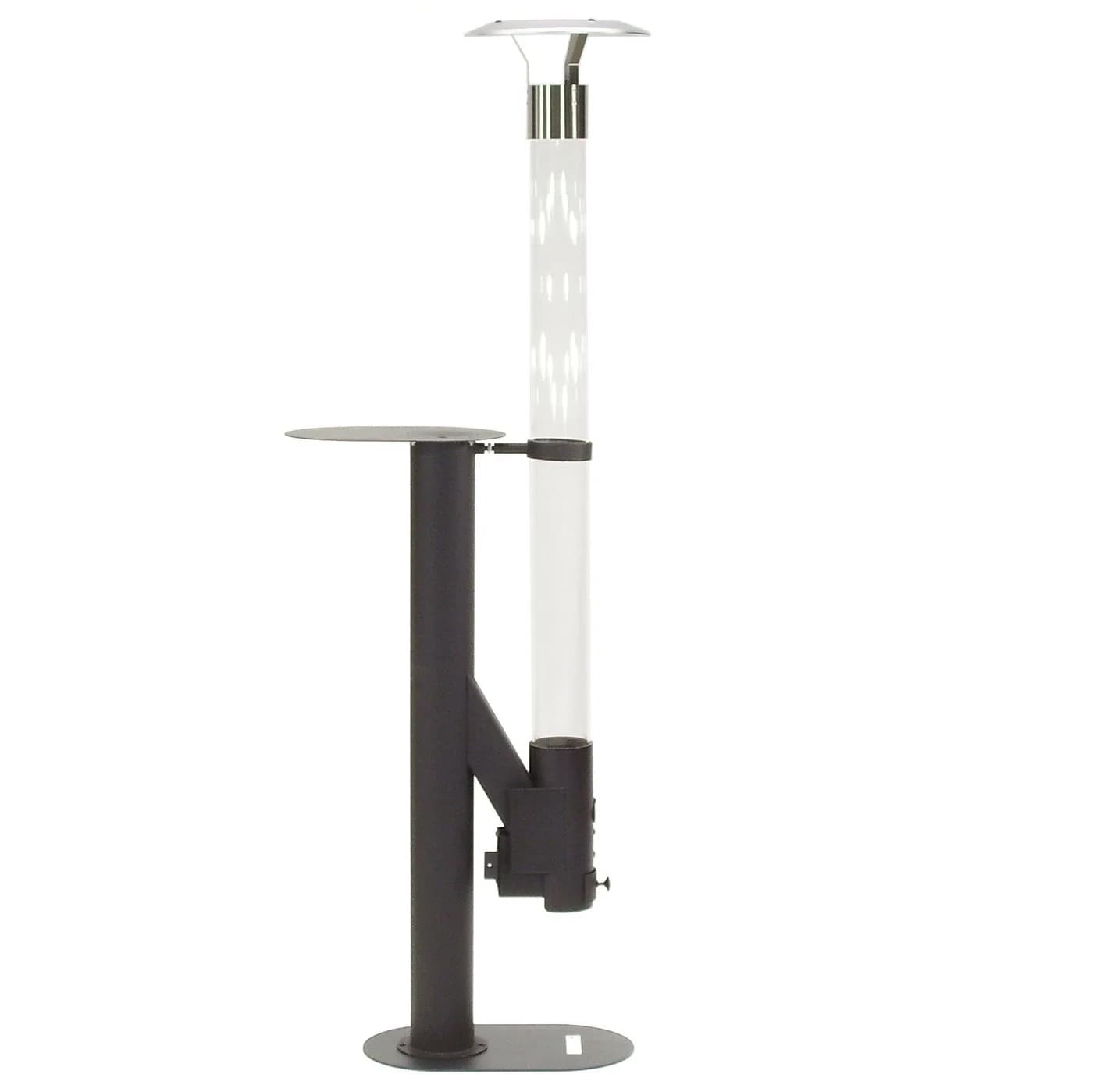 Apex XXL Pellet-Feuersäule 6,5 kW mit Glasrohr & Reflektor - Bild 4