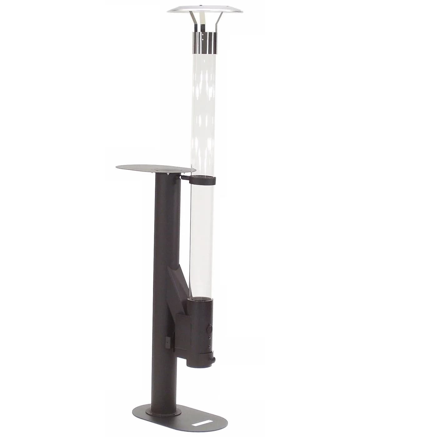 Apex XXL Pellet-Feuersäule 6,5 kW mit Glasrohr & Reflektor - Bild 5