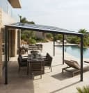 Apex Terrassendach 3x4,5m mit Hardtop-Dach und getönten Doppelstegplatten Bild 5
