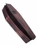 Horror-Shop Faltbarer Stoffsarg Braun 150 cm Halloween Deko Bild 2