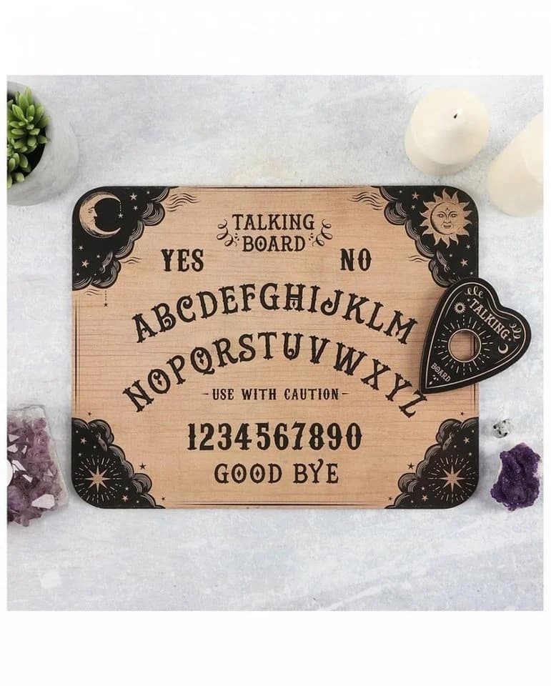 Horror-Shop Hexenbrett Vintage Style mit Planchette