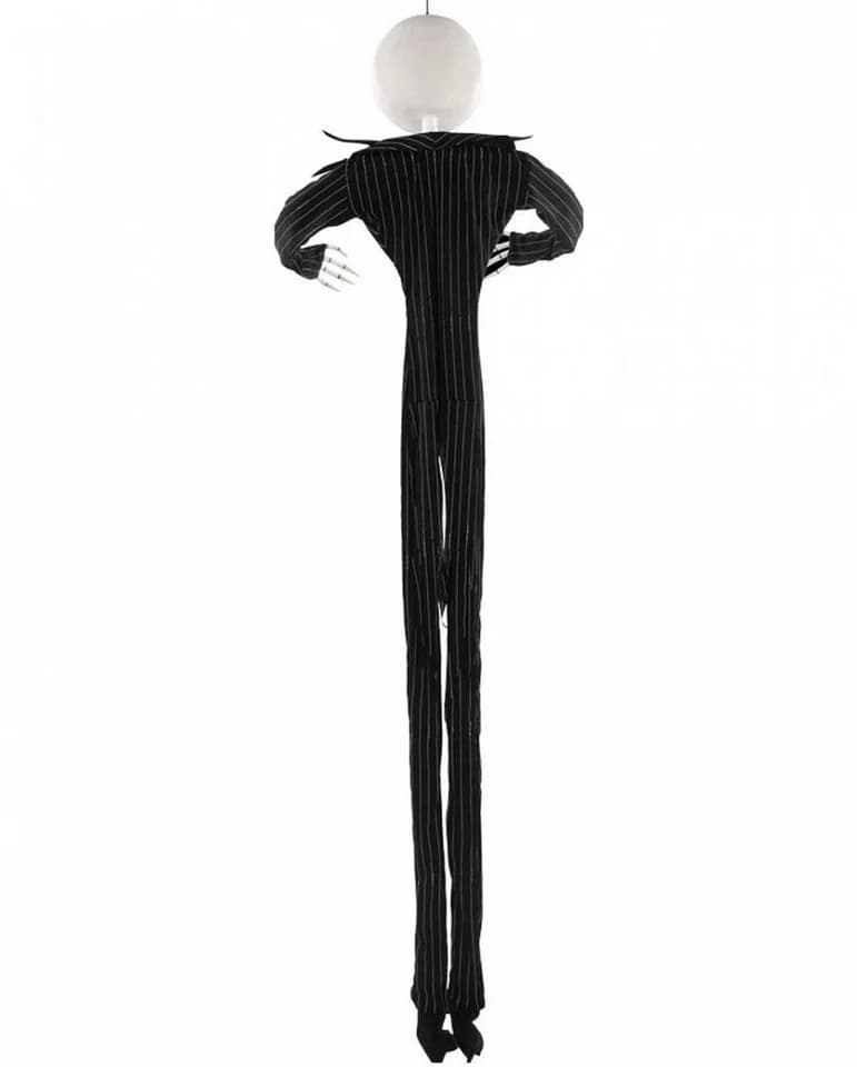 Horror-Shop Jack Skellington Hängefigur Schwarz/Weiß - Bild 3
