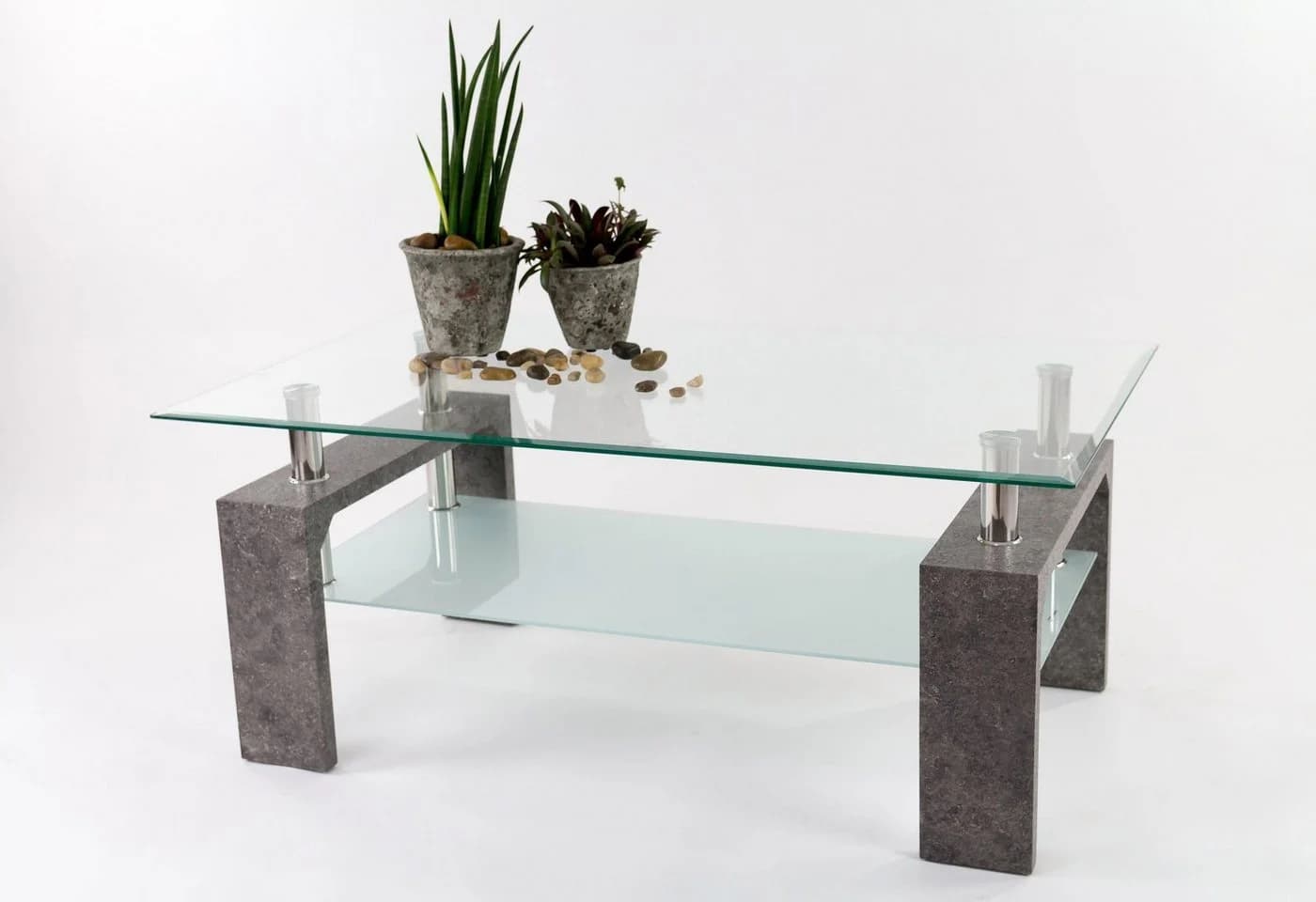 Paroli Couchtisch Milchglas - Bild 3