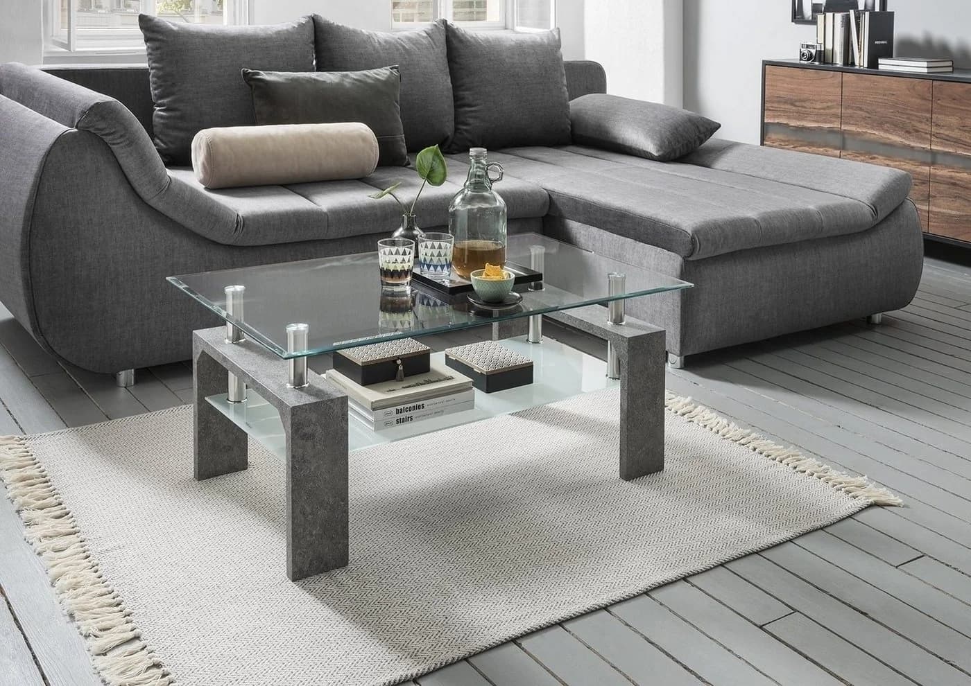 Paroli Couchtisch Milchglas - Bild 4