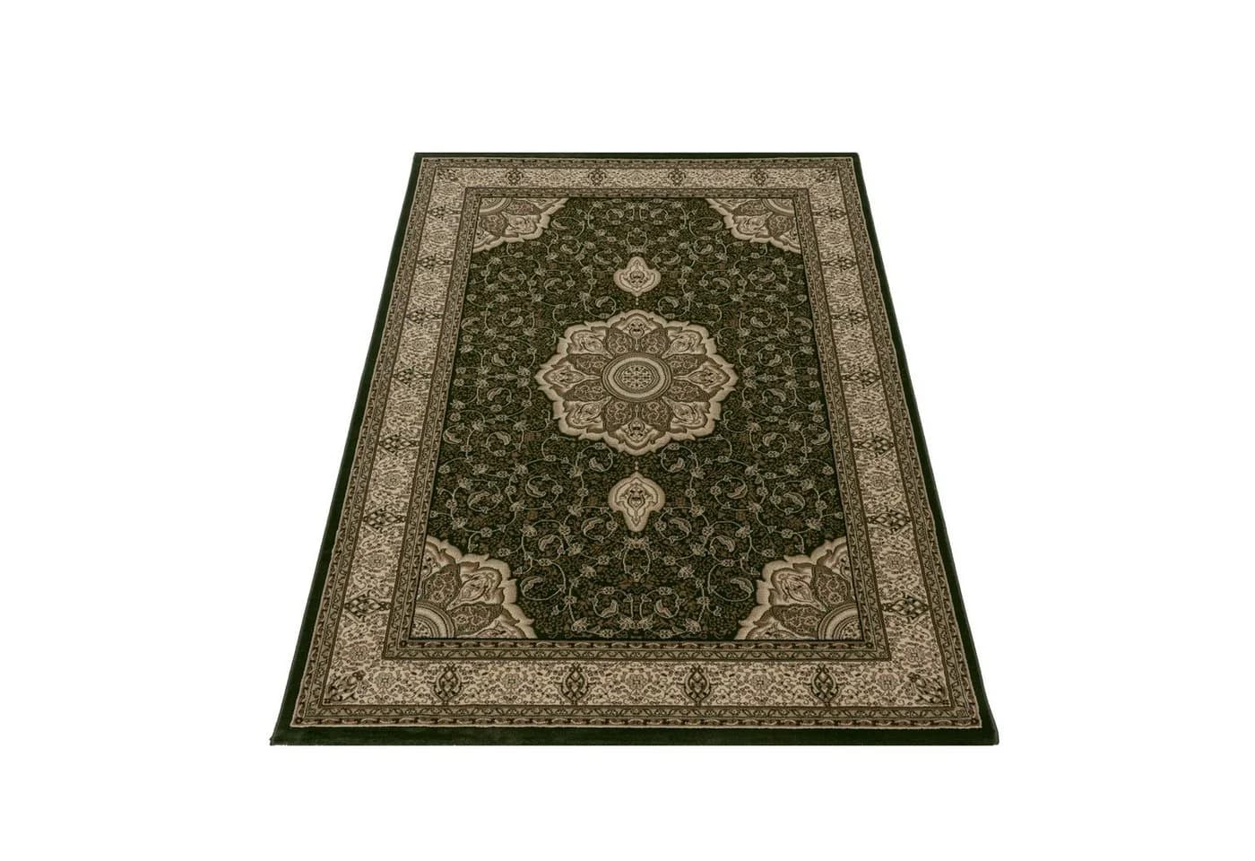 Teppium Teppich Orientalisch Design Grün Kurzflor Pflegeleicht - Bild 3