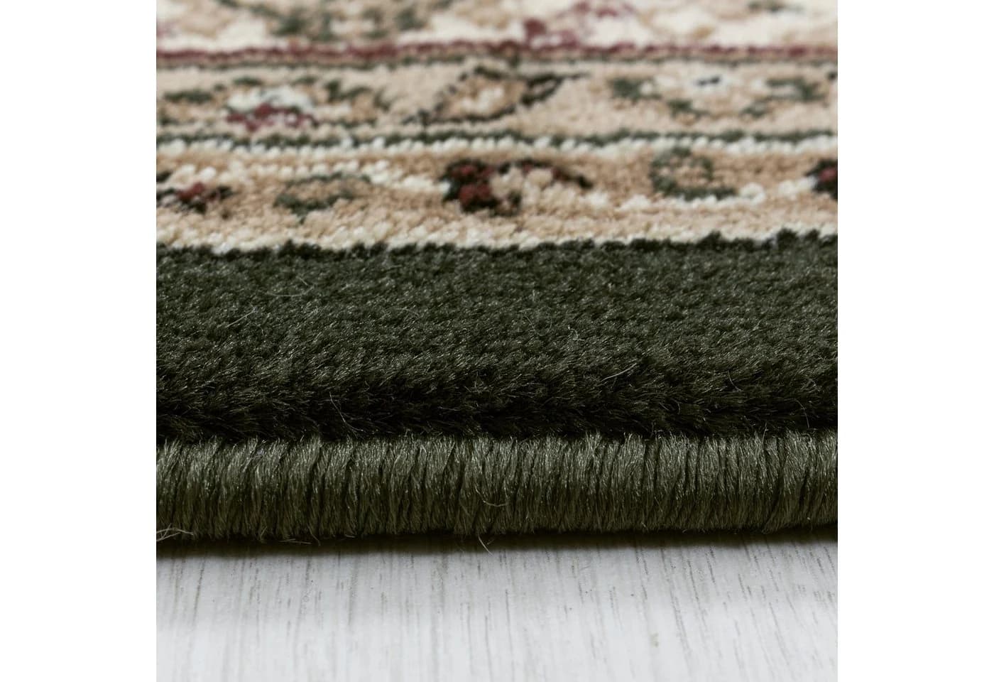 Teppium Teppich Orientalisch Design Grün Kurzflor Pflegeleicht - Bild 4