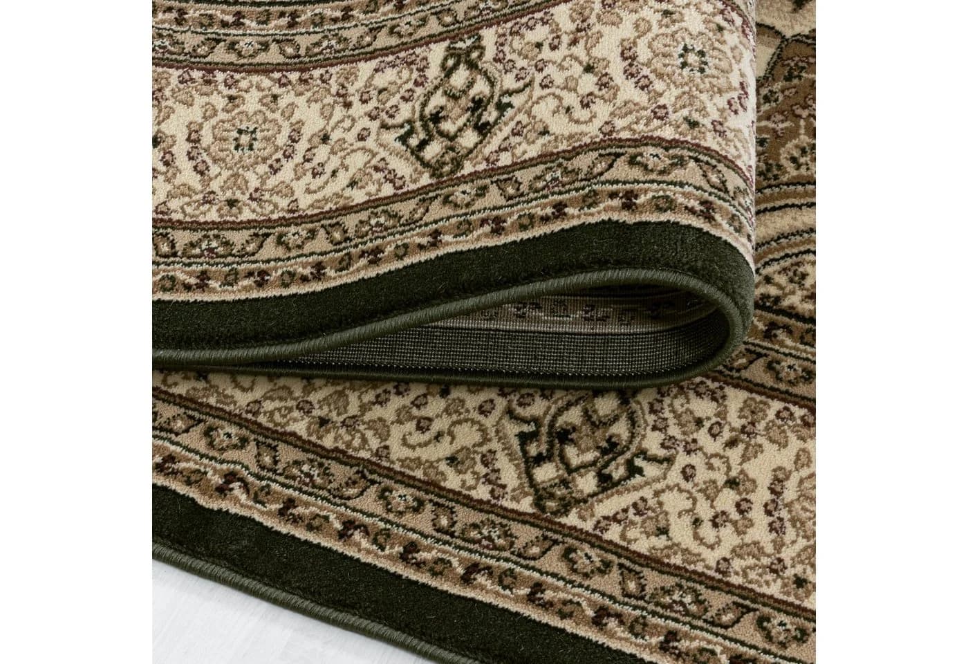 Teppium Teppich Orientalisch Design Grün Kurzflor Pflegeleicht - Bild 5