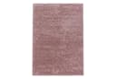 Teppium Teppich Unicolor Einfarbig Rosa Modern Flauschig Weiche Bild 2