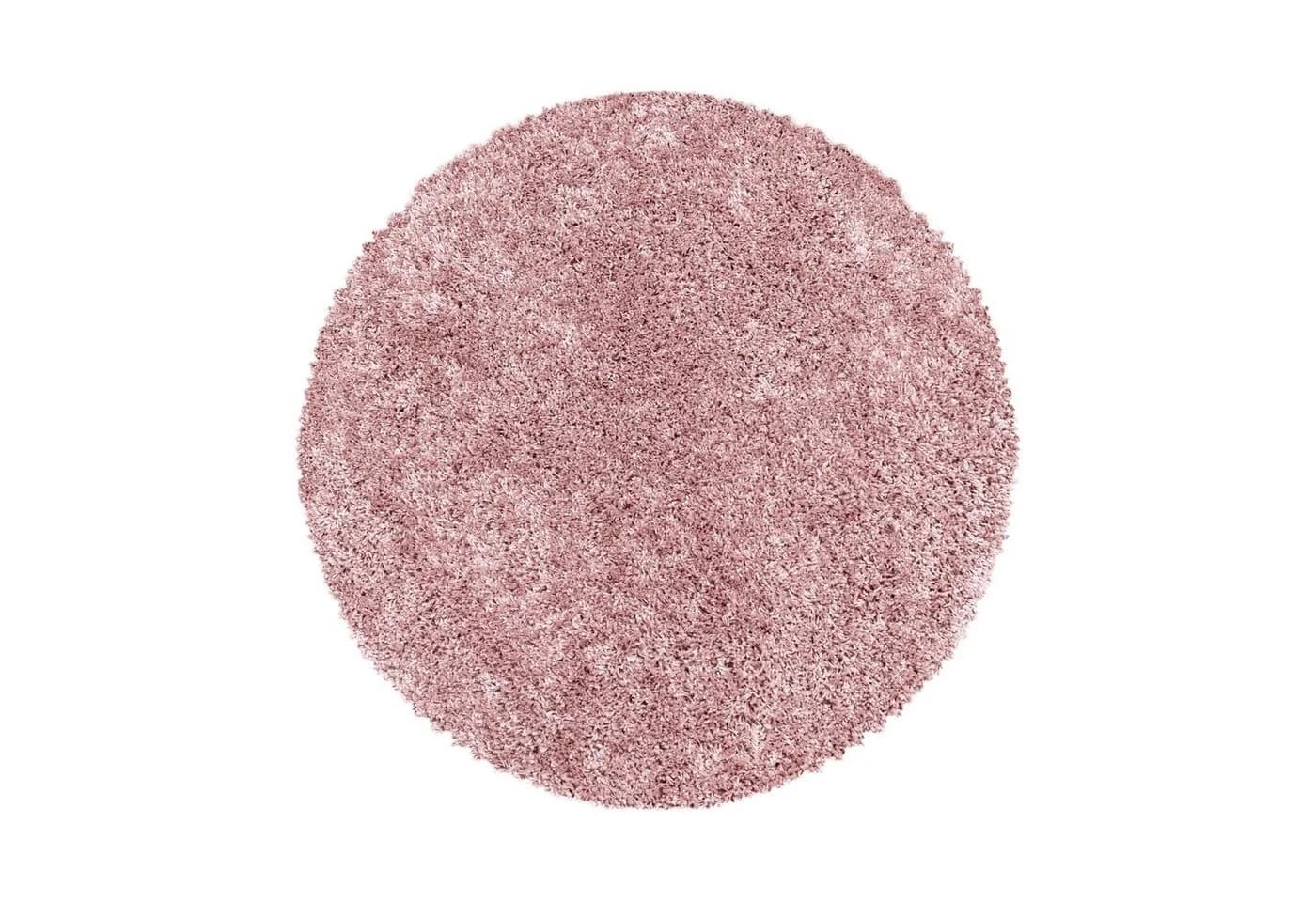 Teppium Teppich Unicolor Einfarbig Rosa Modern Flauschig Weiche - Bild 4