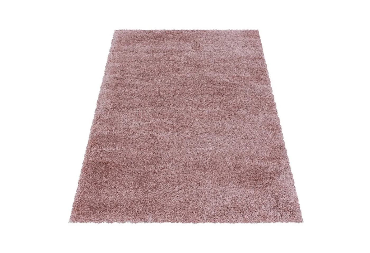 Teppium Teppich Unicolor Rosa Modern Einfarbig - Bild 3