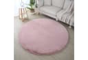 Teppium Teppich Unicolor Einfarbig Rosa Bild 1