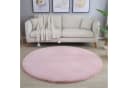 Teppium Teppich Unicolor Einfarbig Rosa Bild 3