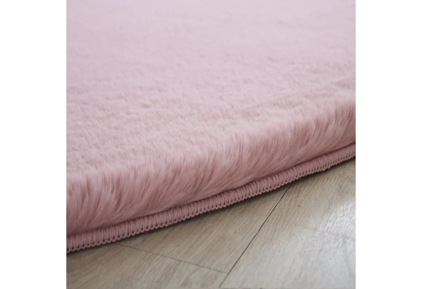 Teppium Teppich Unicolor Einfarbig Rosa - Bild 4