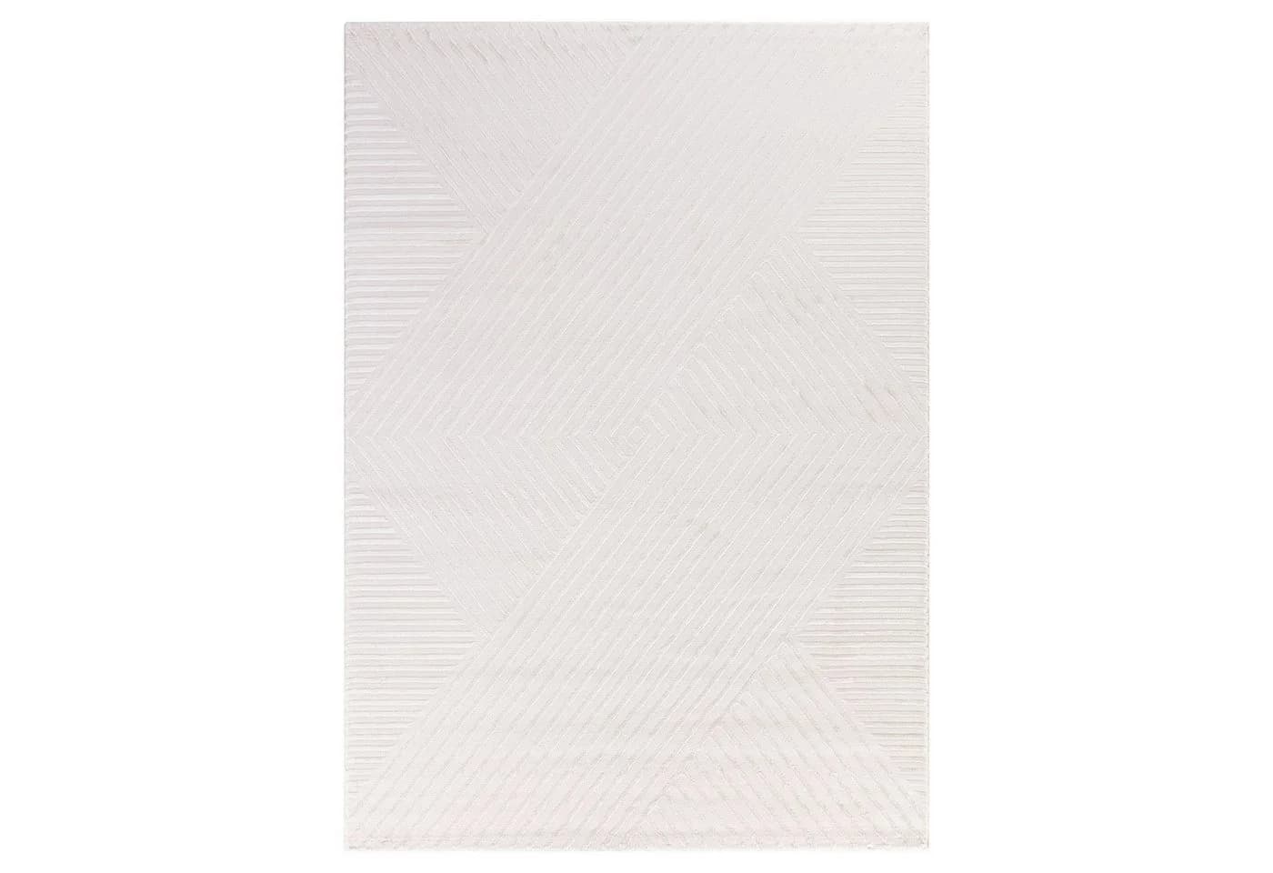 Teppium Teppich Skandinavisches Boho Muster Rechteckig Beige Grau - Bild 2