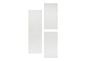 Teppium 3-teiliges Teppich-Set Creme Hochflor Bettumrandung Bild 2
