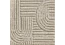 Teppium Hochflor-Teppich Boho-Design Beige/Braun Polypropylen Bild 5