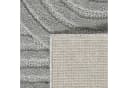 Teppium Hochflor-Teppich Boho-Design Grau Silber Rund Bild 5