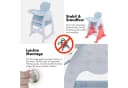 Daliya® Kombihochstuhl Multihok 4in1 Baby- & Kinderhochstuhl Bild 4