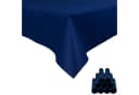 Sensalux Tischdecke Blau 10er Pack abwaschbar Vlies Bild 2