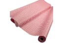 Sensalux Tischdeckenrolle 1,18m x 25m Weiß-Rot Karomuster Vlies Bild 2