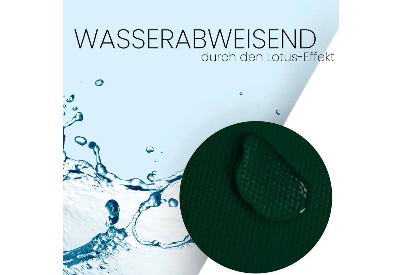 Sensalux Tischdeckenrolle 1,18m x 10m Grün Vlies - Bild 3