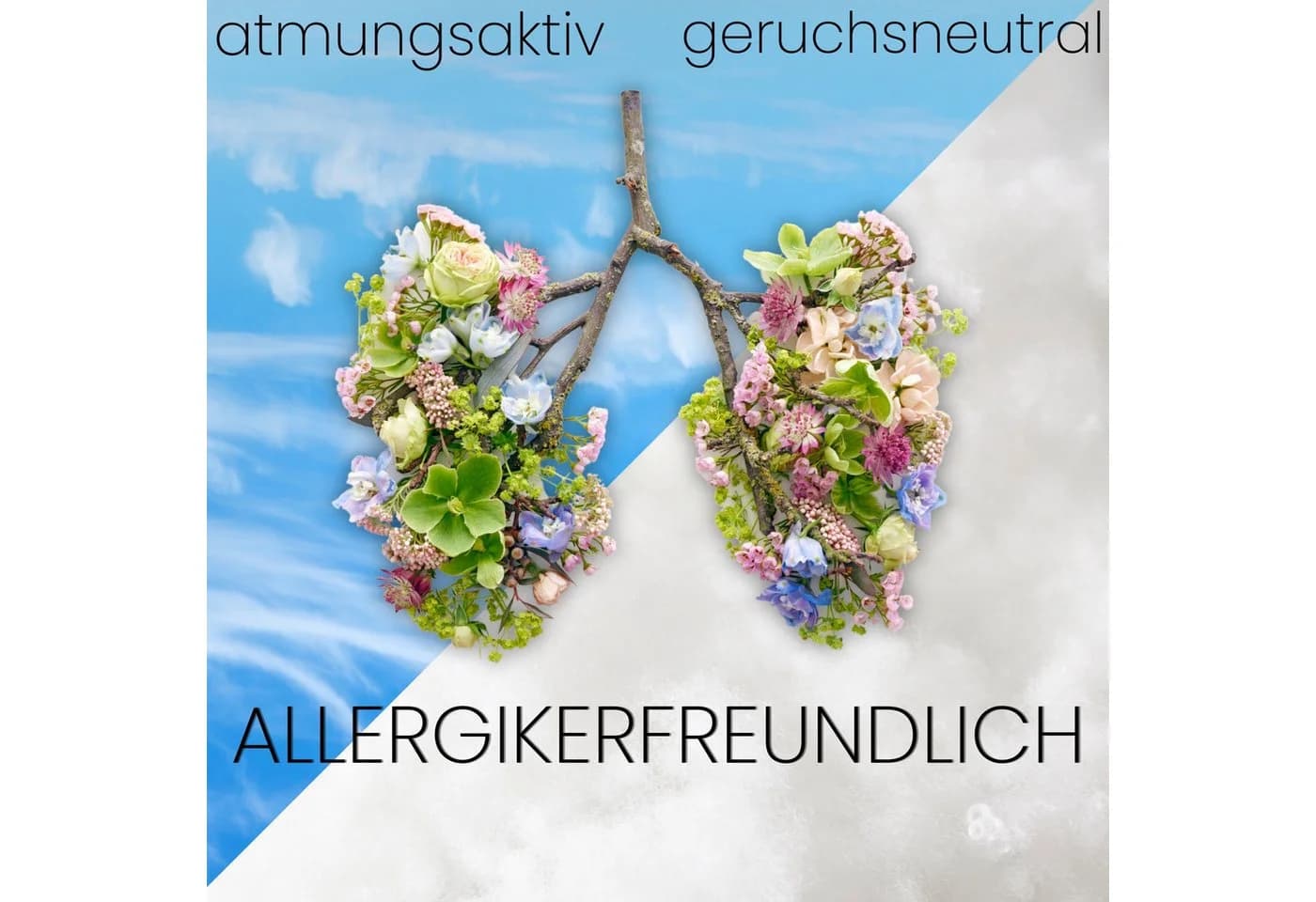 AMF Life Kissenfüllung Weiß, waschbar bis 95°C, OEKO-TEX® zertifiziert - Bild 5