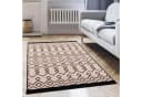 Jimri Teppich Kelim Wendeteppich Schwarz-Beige Boho-Kilim Bild 4