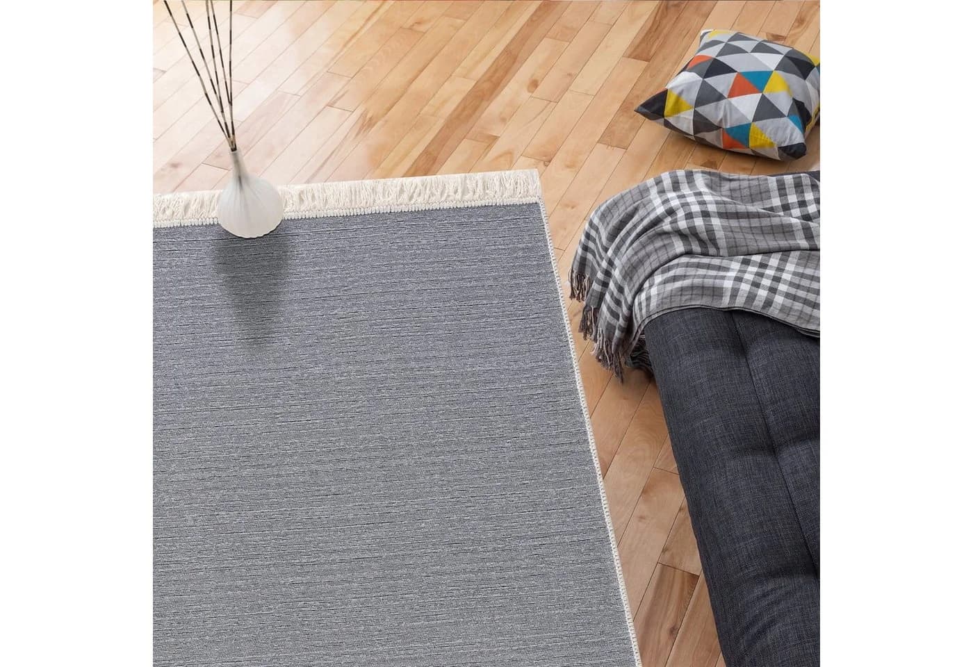 Jimri Kelim Teppich Wohnzimmer Schlafzimmer Küche Badezimmer Läufer Flur Wendeteppich - Bild 5