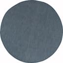 Jimri Outdoorteppich Key West Rund Blau Wetterfest Bild 1