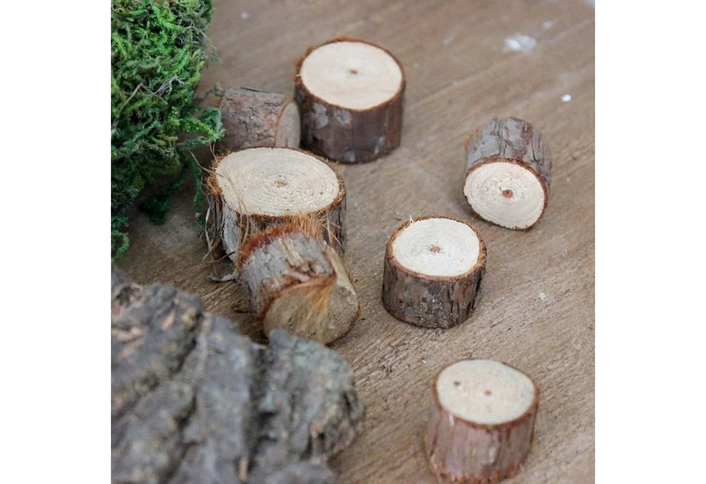 New Home Holz-Dekoscheiben zum Basteln