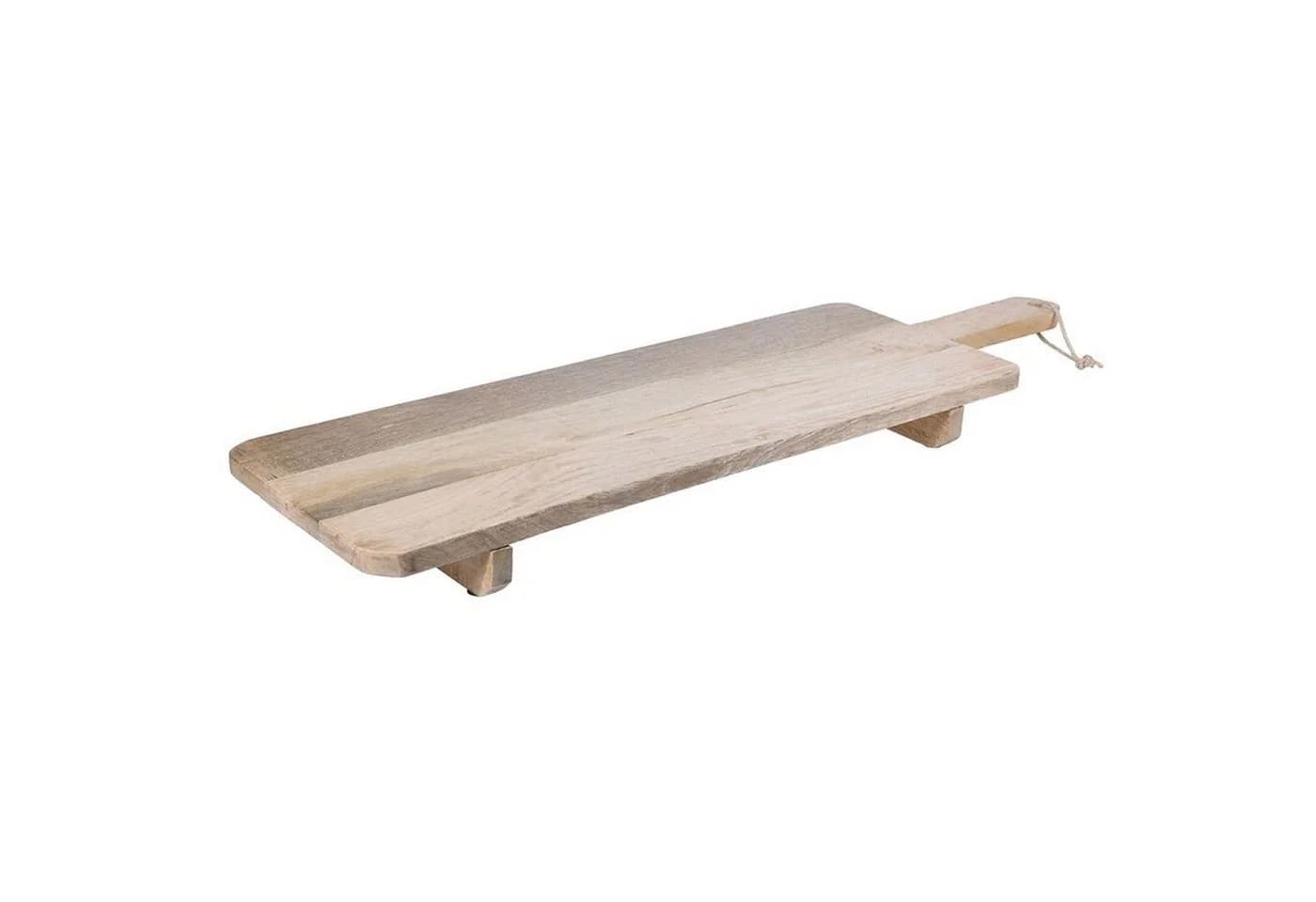 BURI Servierbrett XL aus massivem Holz, rustikal - Bild 3
