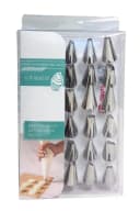 BURI Spritzbeutel-Set mit 26 Edelstahl-Tüllen & Baumwollbeutel Bild 1