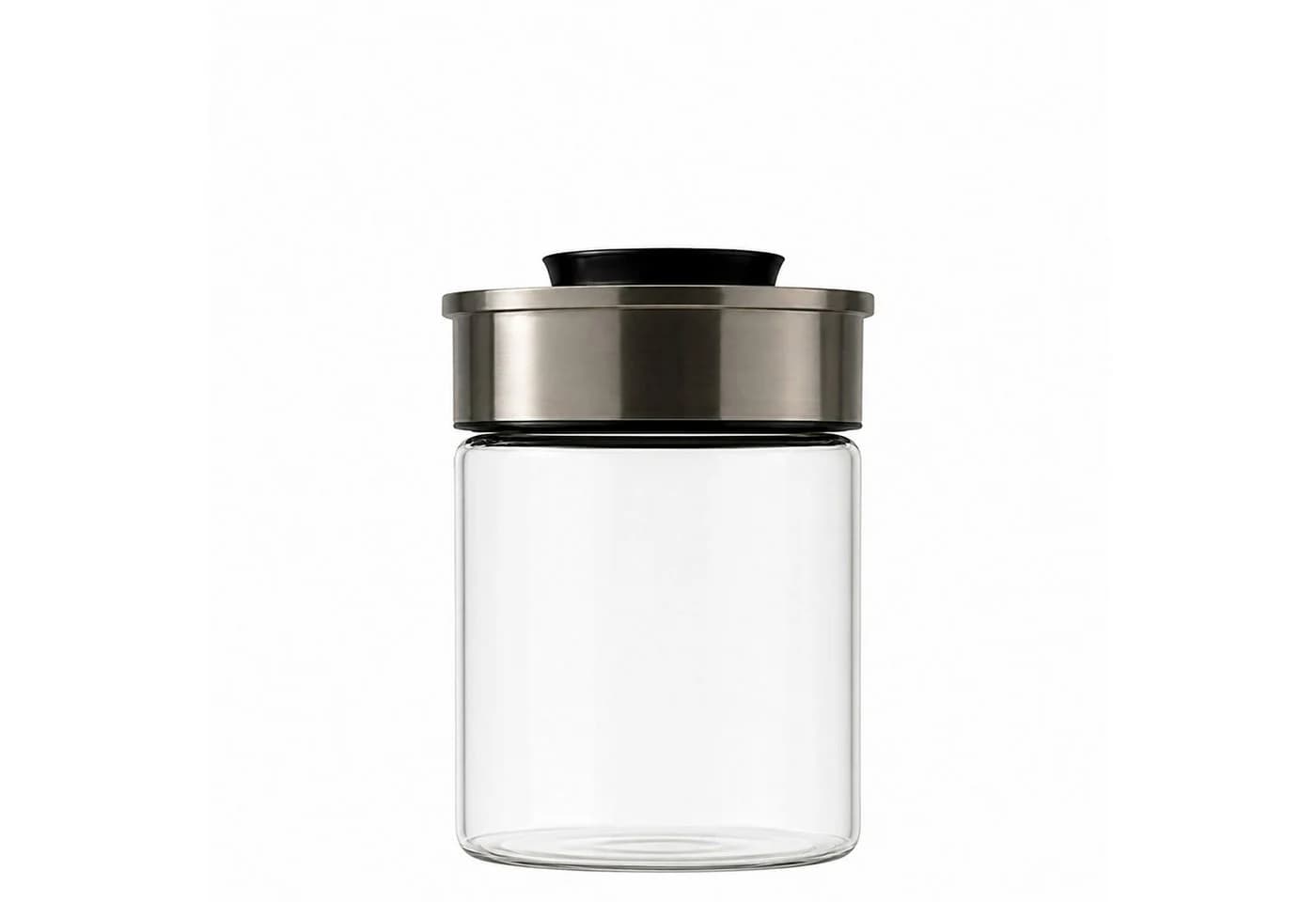 BURI Vorratsglas 3x Vakuum 700ml Glas luftdicht