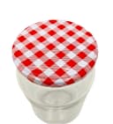 BURI Einmachglas 900ml mit Metall-Schraubdeckel Bild 1
