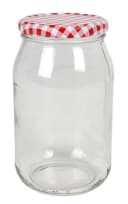 BURI Einmachglas 900ml mit Metall-Schraubdeckel Bild 2
