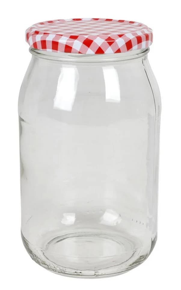 BURI Einmachglas 900ml mit Metall-Schraubdeckel - Bild 2