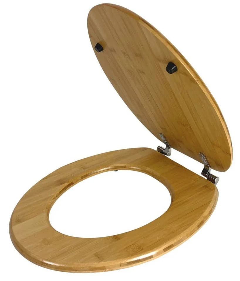 BURI WC-Sitz Bambusholz - Bild 3