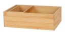 BURI Aufbewahrungsbox Kosmetik Kästchen Bambusholz 2er-Set Bild 4