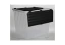 Jelenia Plast Aufbewahrungsbox Wellenbox transparent mit Klappdeckel 88L Bild 1